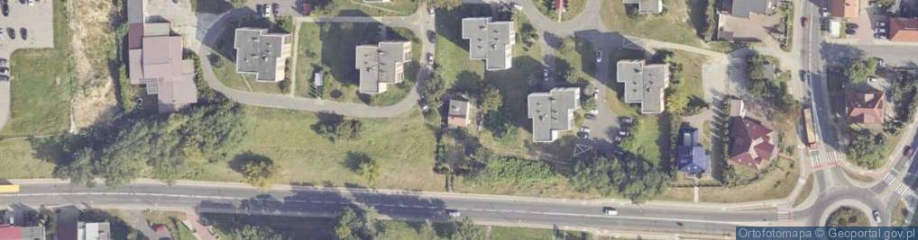 Zdjęcie satelitarne Poznańska ul.