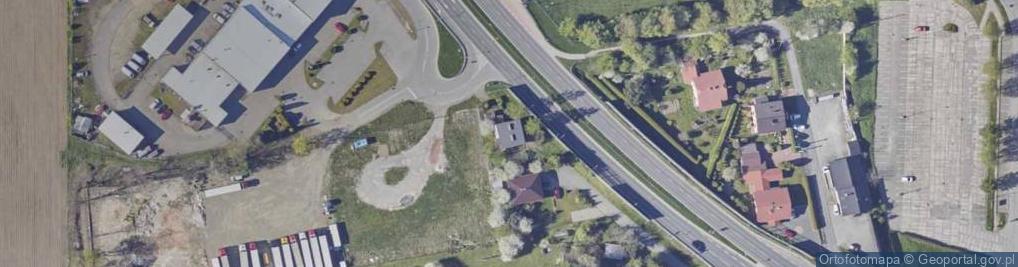 Zdjęcie satelitarne Podkarpacka ul.