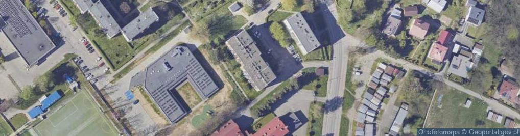 Zdjęcie satelitarne Powstańców Śląskich ul.