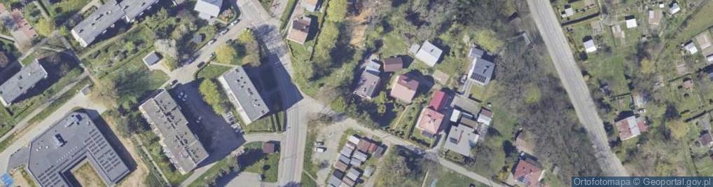 Zdjęcie satelitarne Powstańców Śląskich ul.