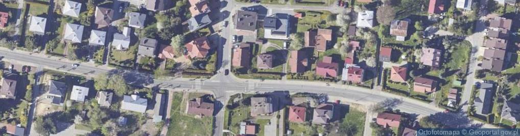 Zdjęcie satelitarne Powstańców Warszawskich ul.