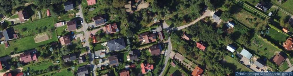 Zdjęcie satelitarne Pod Borem ul.