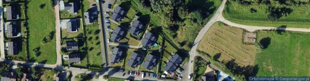 Zdjęcie satelitarne Polnych Maków ul.