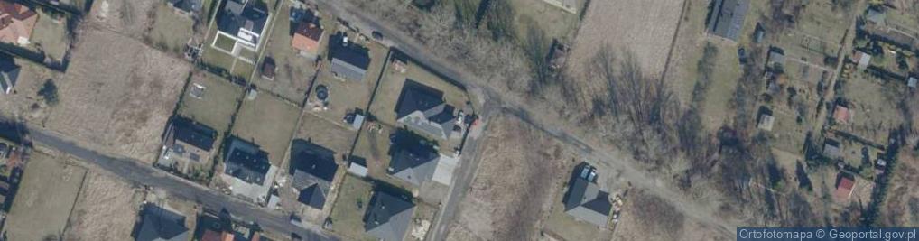 Zdjęcie satelitarne Poprzeczna ul.