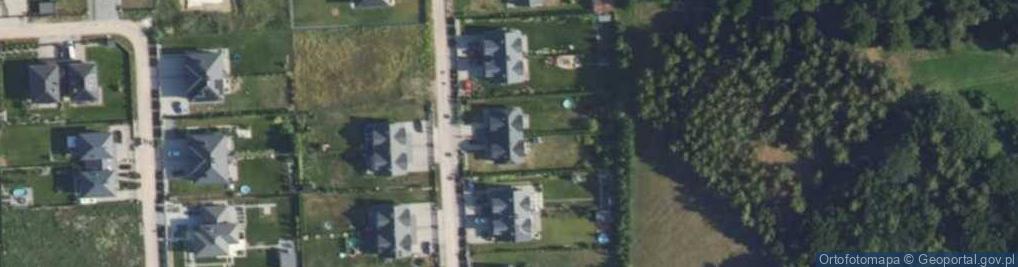 Zdjęcie satelitarne Pod Gajem ul.