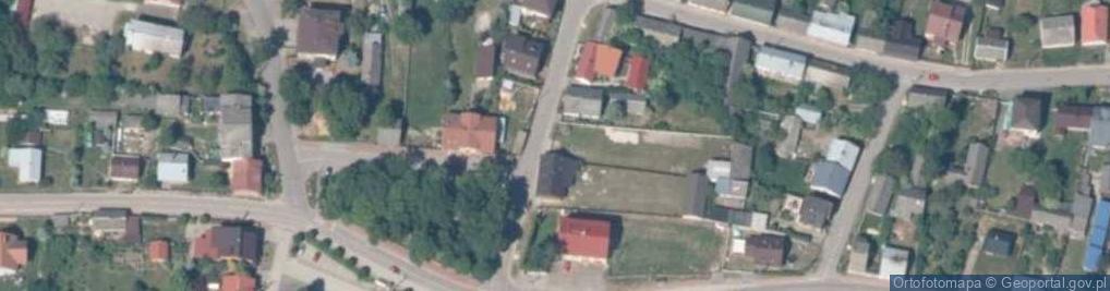 Zdjęcie satelitarne Poprzeczna ul.