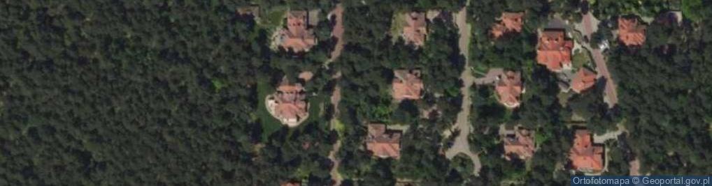 Zdjęcie satelitarne Pod Wilczą Górą ul.