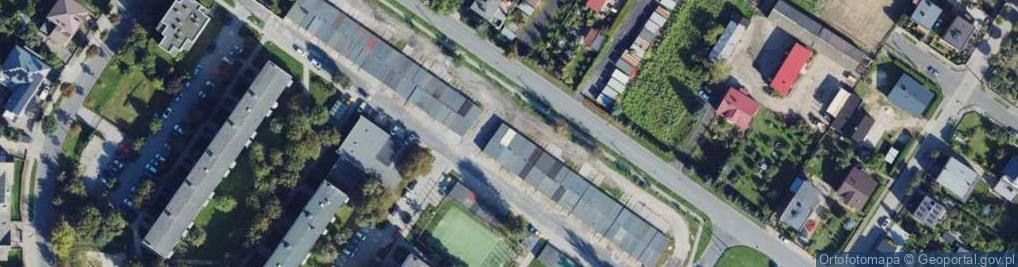 Zdjęcie satelitarne Północna ul.