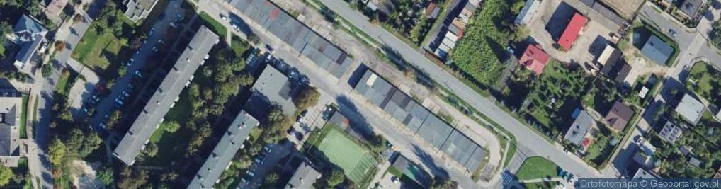 Zdjęcie satelitarne Północna ul.