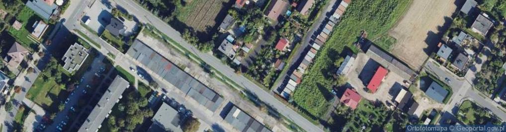 Zdjęcie satelitarne Północna ul.