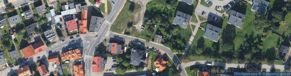 Zdjęcie satelitarne Podgórna ul.