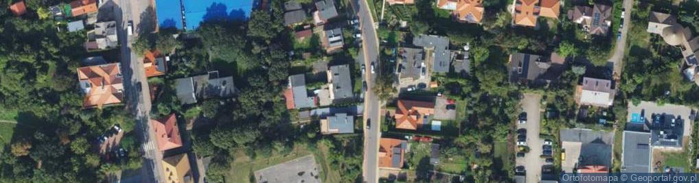 Zdjęcie satelitarne Podgórna ul.