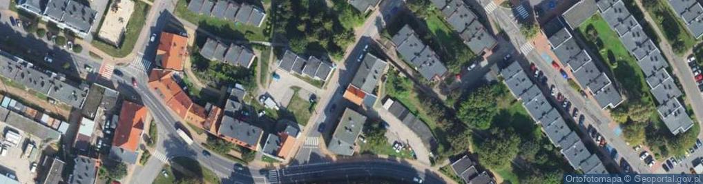 Zdjęcie satelitarne Podjazdowa ul.
