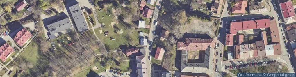 Zdjęcie satelitarne Podwale ul.