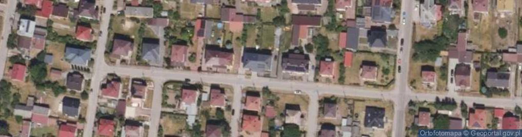 Zdjęcie satelitarne Północna ul.