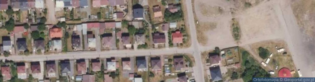 Zdjęcie satelitarne Północna ul.