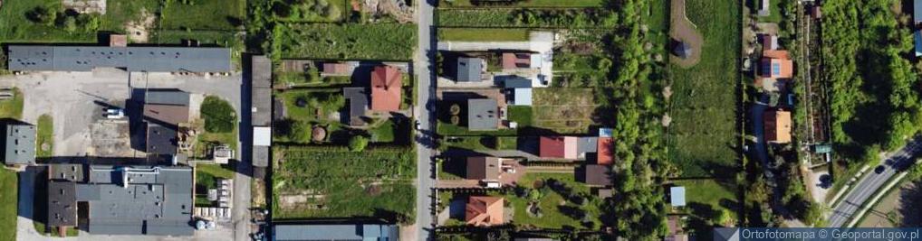 Zdjęcie satelitarne Północna ul.