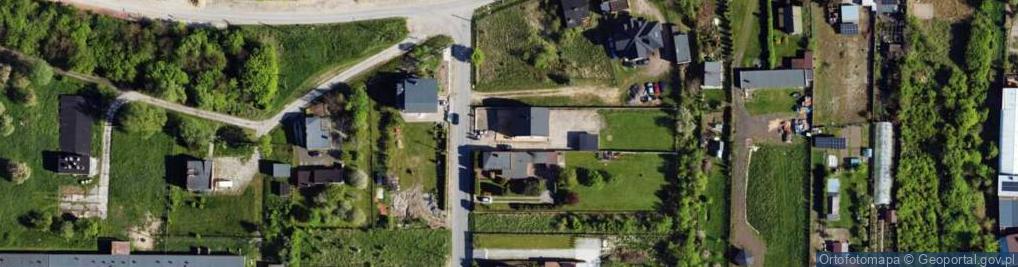 Zdjęcie satelitarne Północna ul.