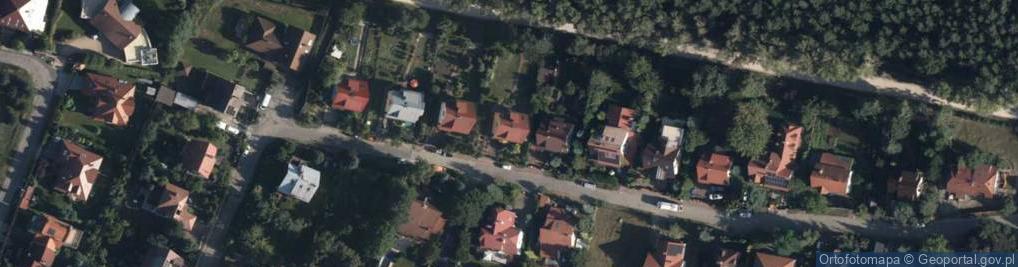 Zdjęcie satelitarne Powstańców Styczniowych ul.