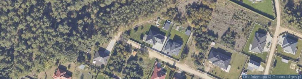 Zdjęcie satelitarne Pochmurna ul.