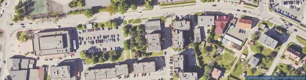 Zdjęcie satelitarne Pocztowa ul.