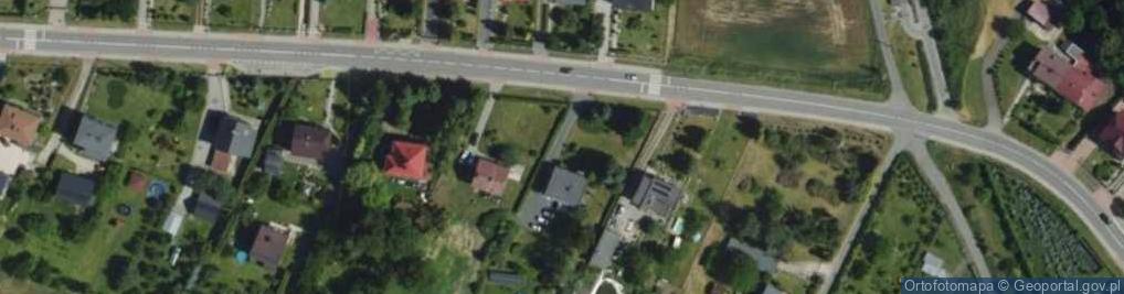 Zdjęcie satelitarne Powstańców Śląskich ul.