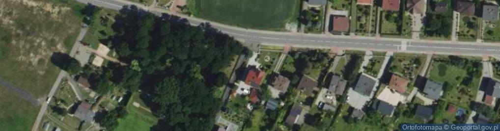 Zdjęcie satelitarne Powstańców Śląskich ul.