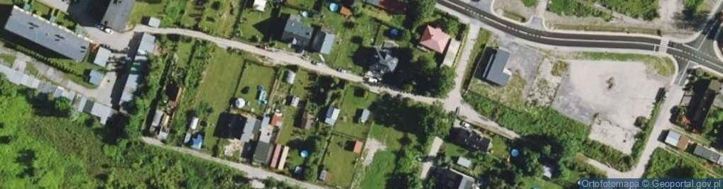 Zdjęcie satelitarne Pozytywna ul.