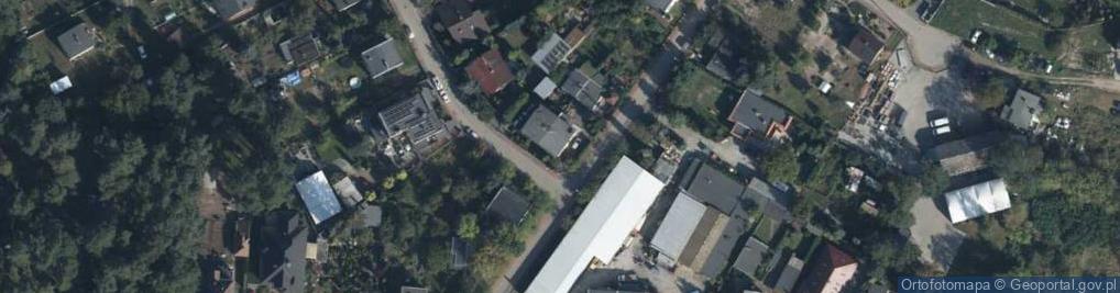 Zdjęcie satelitarne Poprzeczna ul.