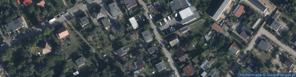 Zdjęcie satelitarne Poprzeczna ul.