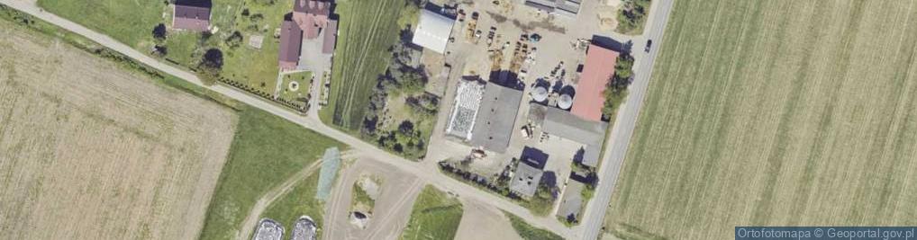 Zdjęcie satelitarne Poprzeczna ul.