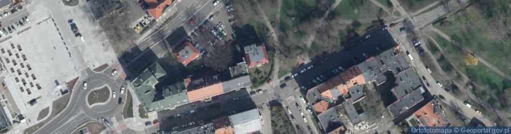 Zdjęcie satelitarne Powstańców Śląskich ul.