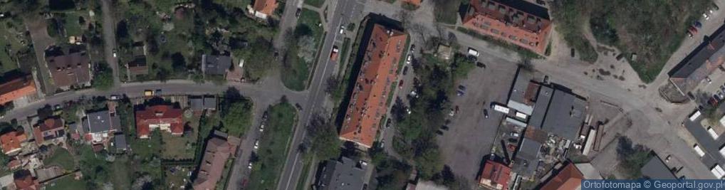 Zdjęcie satelitarne Poznańska ul.