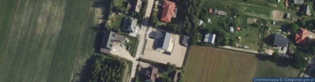 Zdjęcie satelitarne Polnej Róży ul.