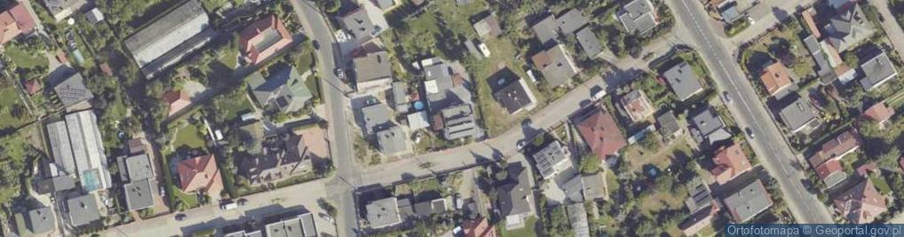 Zdjęcie satelitarne Podgórna ul.