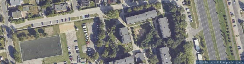 Zdjęcie satelitarne Powstańców Wielkopolskich ul.