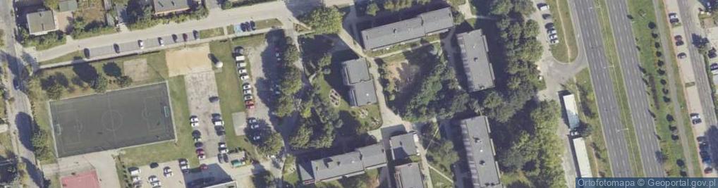 Zdjęcie satelitarne Powstańców Wielkopolskich ul.