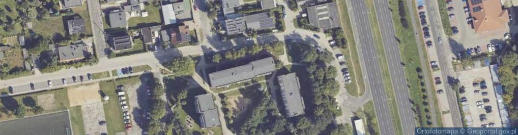 Zdjęcie satelitarne Powstańców Wielkopolskich ul.