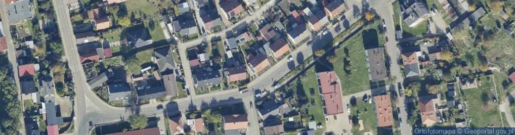 Zdjęcie satelitarne Powstańców Śląskich ul.