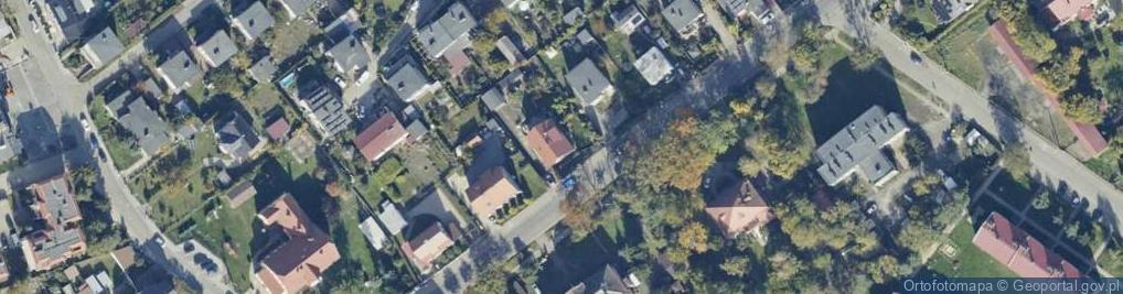 Zdjęcie satelitarne Powstańców Śląskich ul.