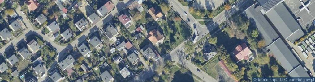 Zdjęcie satelitarne Powstańców Śląskich ul.