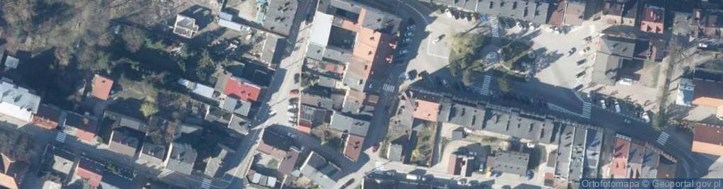 Zdjęcie satelitarne Podgórna ul.