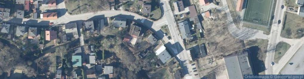 Zdjęcie satelitarne Podzamcze ul.