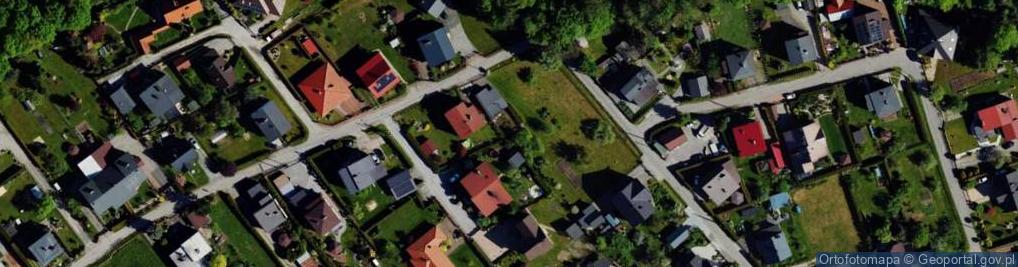 Zdjęcie satelitarne Pod Lasem ul.