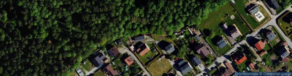 Zdjęcie satelitarne Pod Lasem ul.