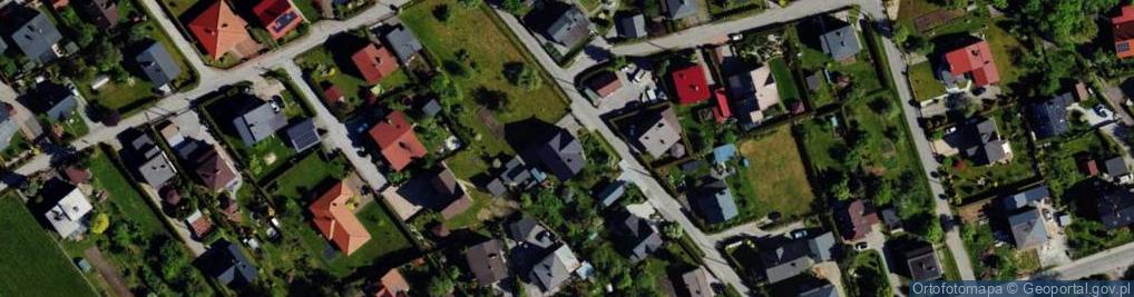 Zdjęcie satelitarne Pod Lasem ul.