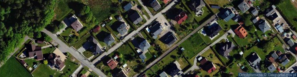Zdjęcie satelitarne Pod Lasem ul.