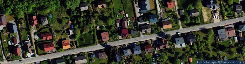 Zdjęcie satelitarne Powstańców Śląskich ul.