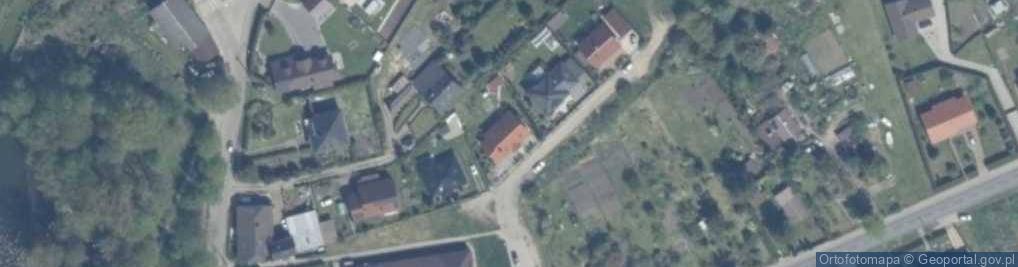 Zdjęcie satelitarne Pod Platanami ul.