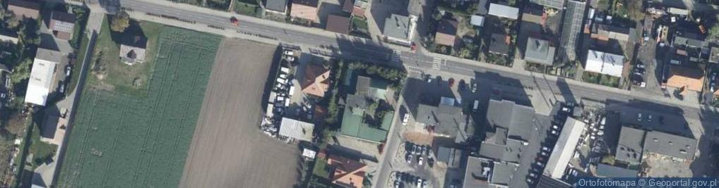 Zdjęcie satelitarne Powstańców Wielkopolskich ul.